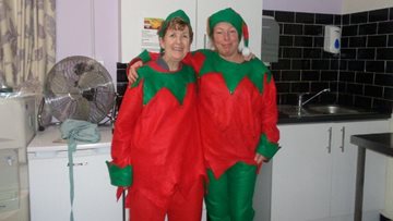 Christmas cheer for all to hear at Stanley care home